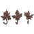 Cul de feuille au crochet.