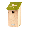 Pimpelmees Nestkast met Silhouetdak FSC100% | Esschert Design