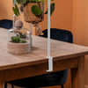 Pince de table blanche