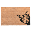 Paillasson coco Peekaboo ! chat