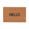 Paillasson coco "hello"