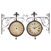 Horloge de gare avec thermomètre