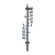 Thermometer cijfers zwart