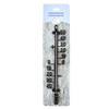 Thermometer cijfers zwart