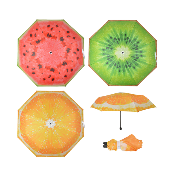 Parapluie pliant fruits assortis
