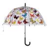 Parapluie papillon transparent