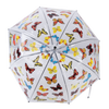 Parapluie papillon transparent