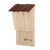 Esschert Design Vleermuiskast Boomschorsdak – Houten vleermuiskast 19,5×15,5×39,5 cm