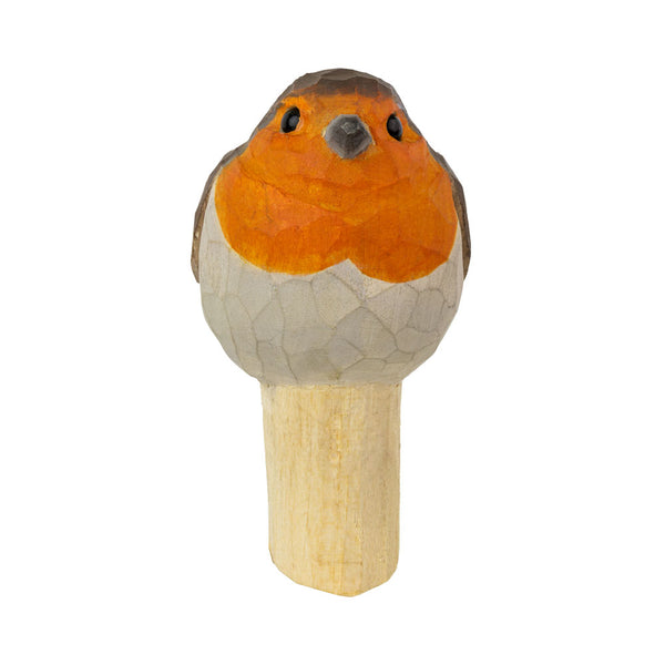 Bosdecoratie - Gezonken roodborstje