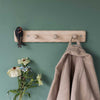 Wildlife Garden - porte-manteau en forme d'hirondelle rustique 