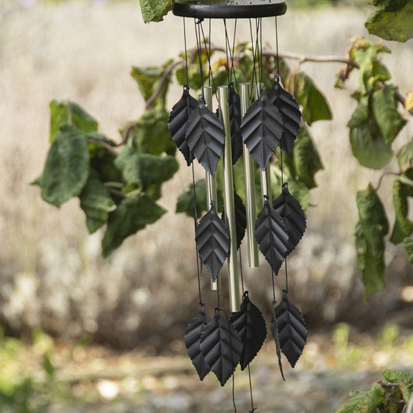 Feuilles de carillons éoliens