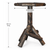 Grote houten vogelvoedertafel 122 cm – Rustiek donker hout