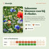 Wat groeit er uit blauwe zaadbommetjes, met zaai- en bloeikalender