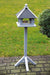 Vogelvoederhuis op Poot Grijs - Voedertafel voor Tuinvogels | Esschert Design