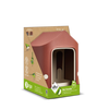 Cosy vogelvoeder Toscaans rood – vogelvoerhuisje voor tuin & balkon | Duurzaam gerecycled kunststof & weerbestendig