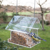 Mangeoire suspendue acrylique combi transparent