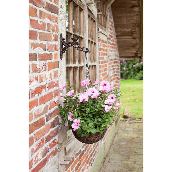 Hanging Basket Haak Gietijzer Vogel – Muurhaak in Geschenkdoos | Esschert Design – foto 2