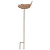 Bain d'oiseau en fonte sur broche grand
