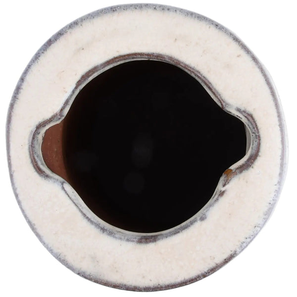 Vogelbad keramiek op voet crème – foto 5