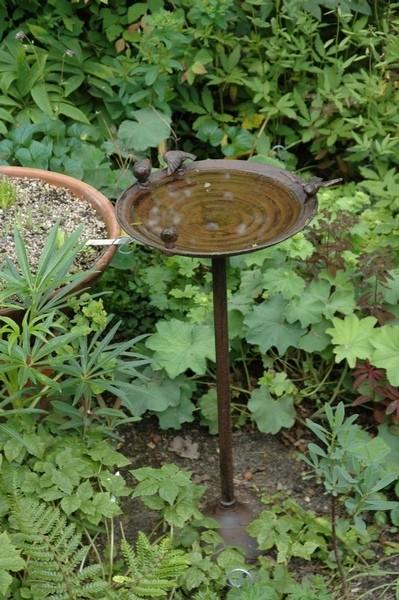 Esschert Design - Abreuvoir oiseau sur pied 60cm