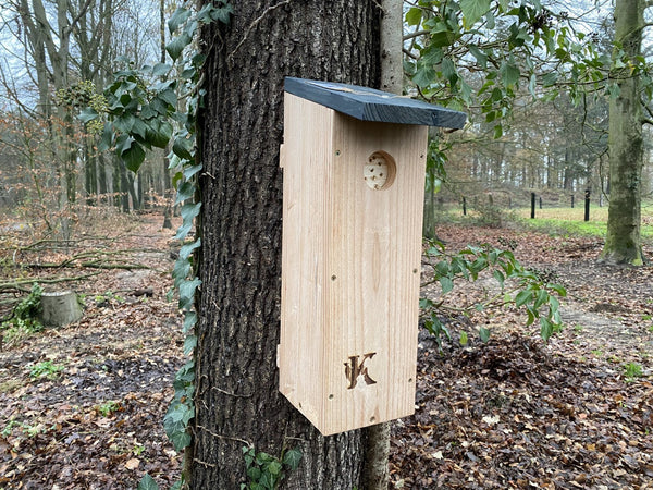 Spechten Nestkast Douglashout RVS Scharnier | Kooprijk