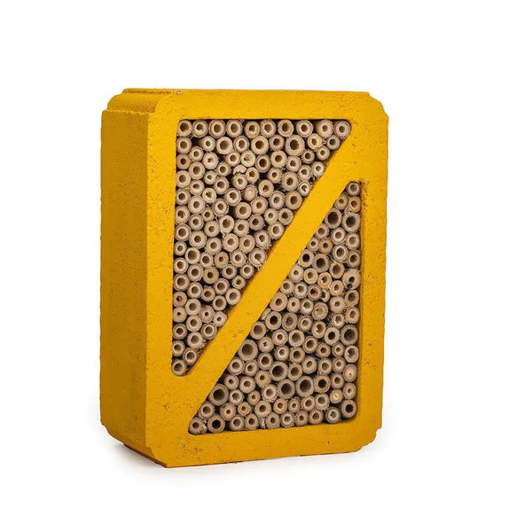 Hôtel à insectes Salina jaune 