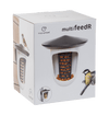 Vogelvoedersilo Multi FeedR 2-in-1 Antraciet/Wit | SingingFriend