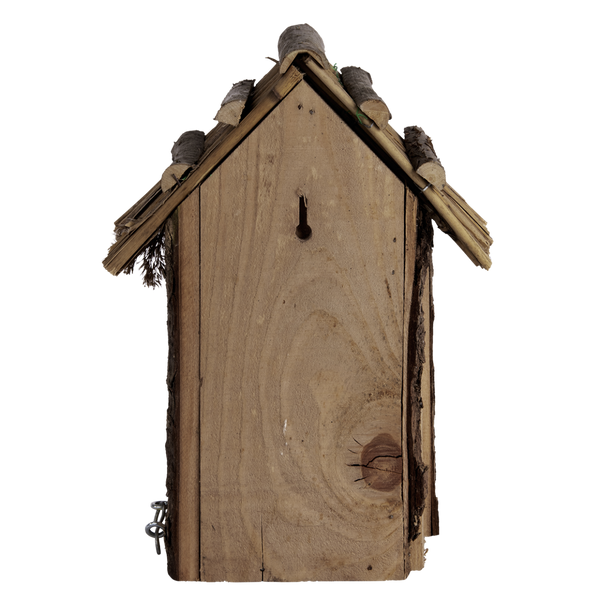 Koolmees Nestkast Rieten Dak 31cm | Esschert Design – foto 5