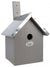 Pimpelmees vogelhuisje grijs