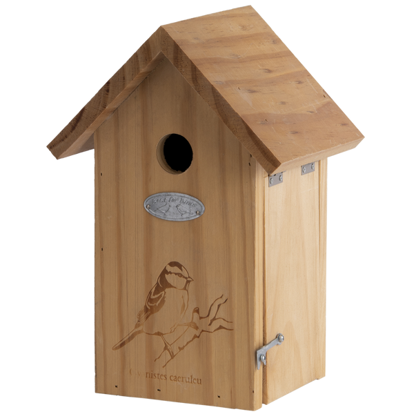 Pimpelmees Nestkast met Silhouet 27mm | Esschert Design – foto 3