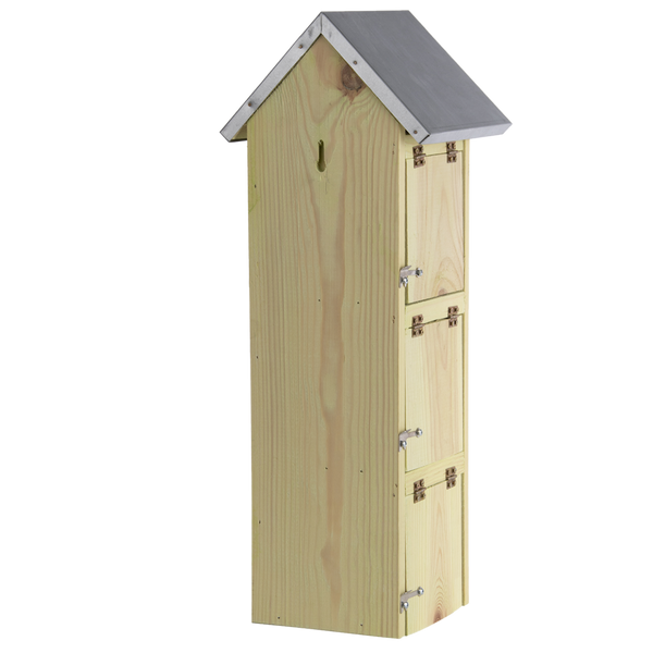 Mussenvilla Nestkast FSC-hout 3 Compartimenten | Esschert Design