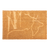 Paillasson coco relief cerf