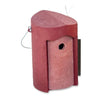 Mezenkast 1B rood van houtbeton – nestkast voor koolmees en pimpelmees – Schwegler