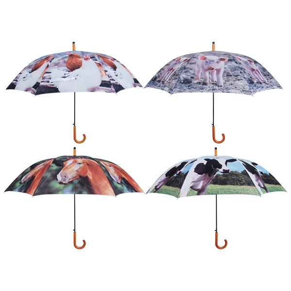Parapluie animaux de la ferme assortis