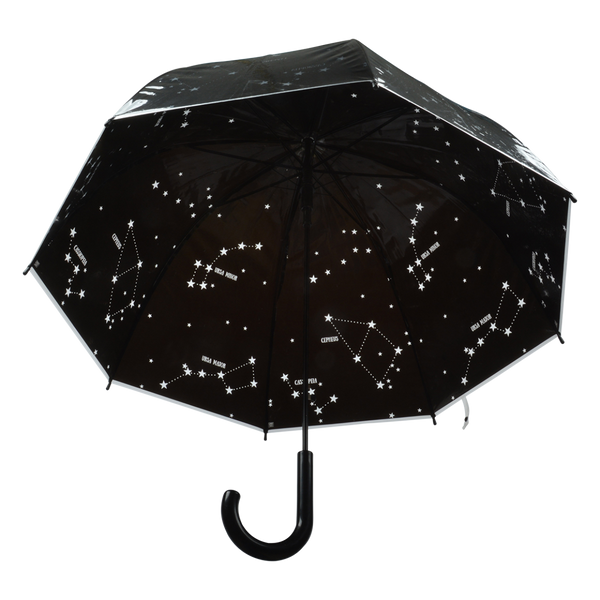Parapluie ciel étoilé transparent