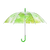 Parapluie transparent jungle feuilles