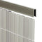 Balkonscherm kunststof transparant 300x90cm