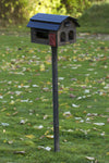 Metalen paal voor vogelhuisjes