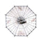 Cage à oiseaux transparente parapluie