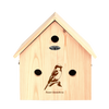 Esschert Design - Nid d'oiseau moineau silhouette de villa