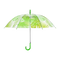 Parapluie transparent jungle feuilles